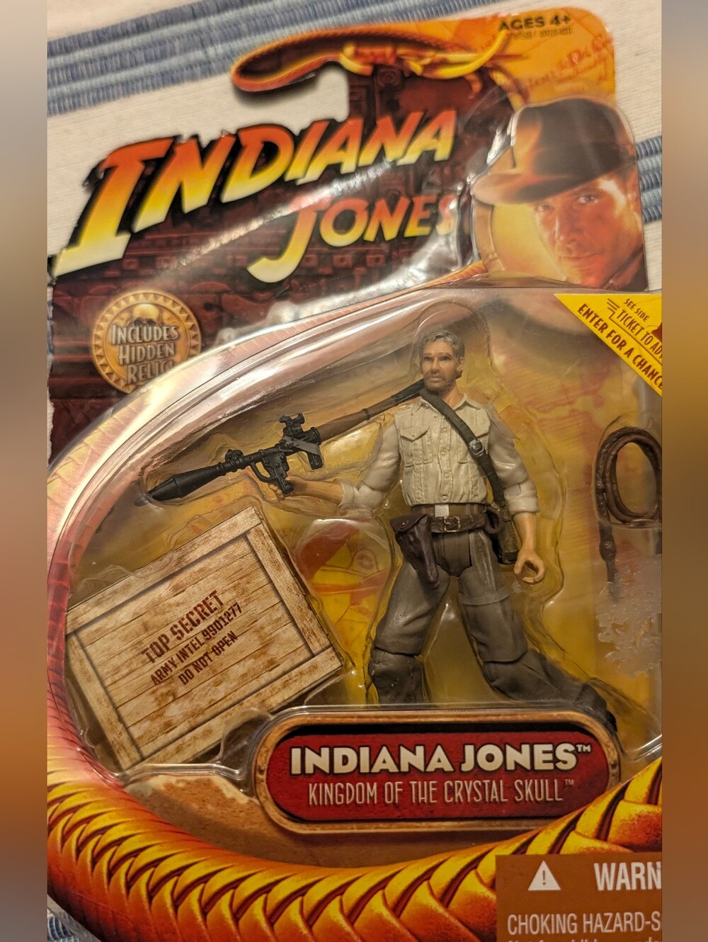 Indiana Jones 2008 Hasbro Raiders of the Lost Ark Action Figure New